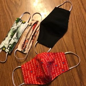 Face Mask Two Adults Two Child’s 100% Cotton